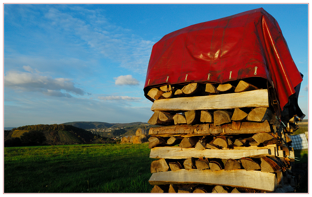 Holz vor'm Tal