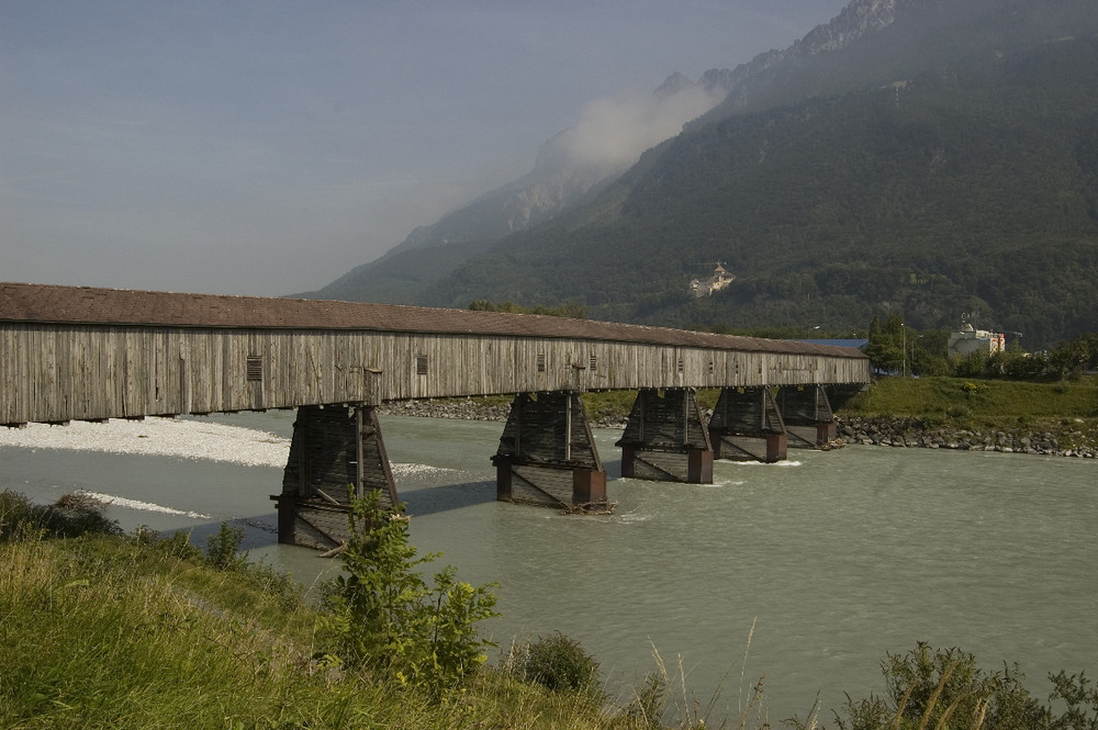 Holzbrücke