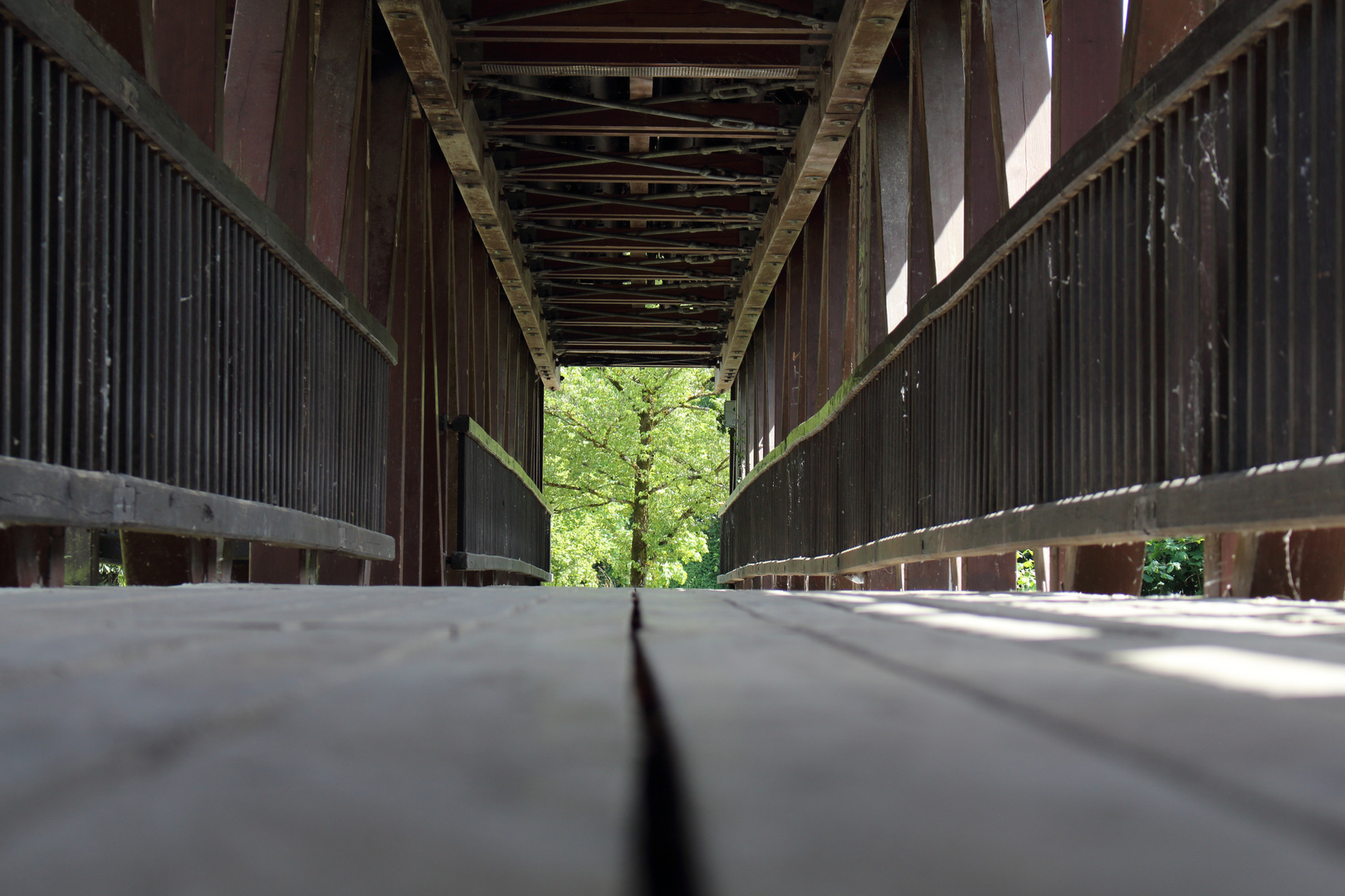 Holzbrücke