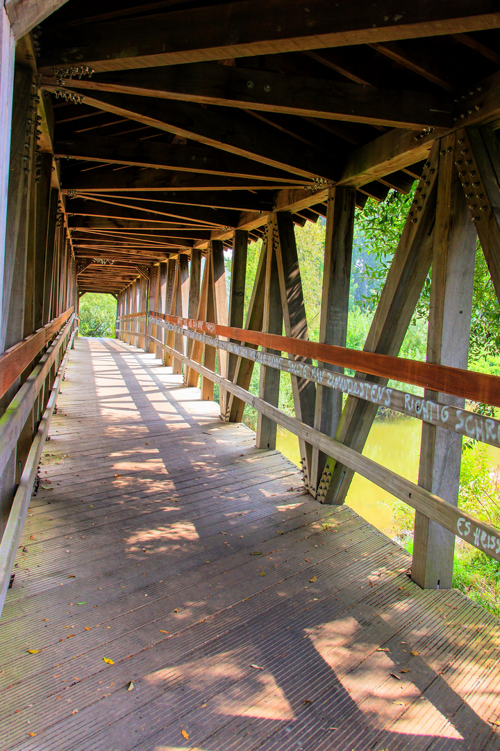 Holzbrücke