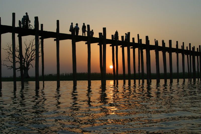 Holzbrücke