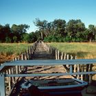 Holzbrücke am Chobe - 1992