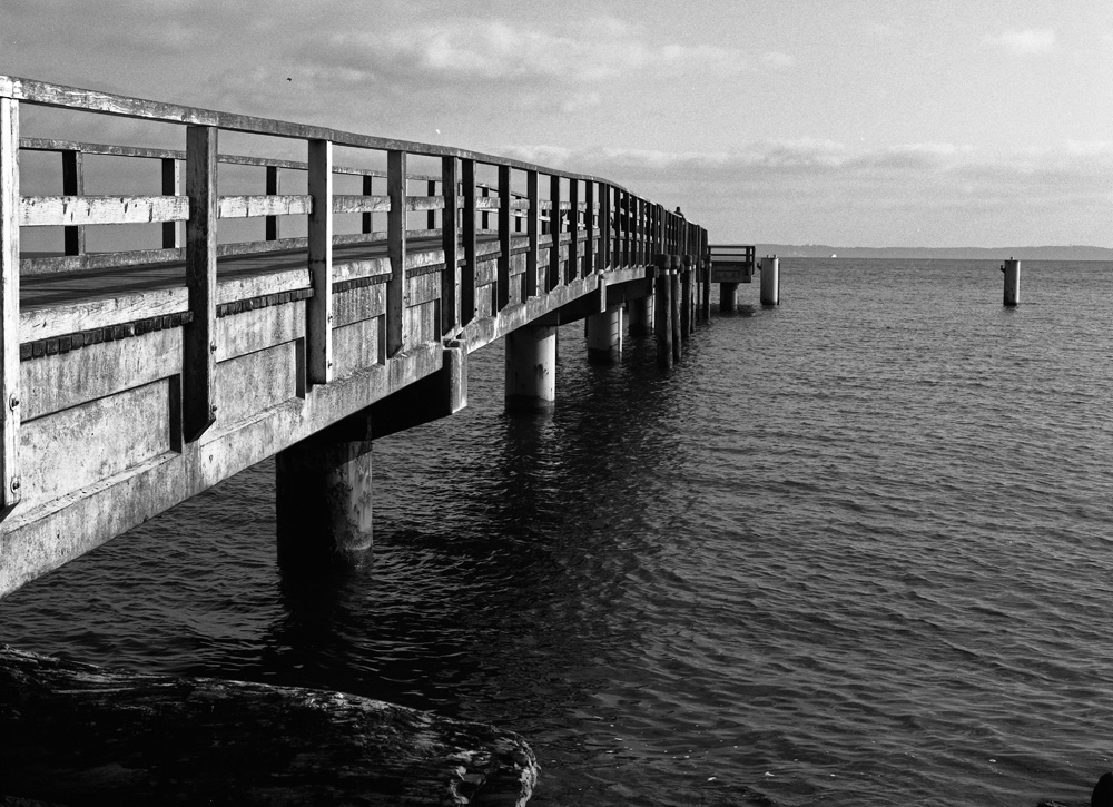 Holzbrücke auf Rügen