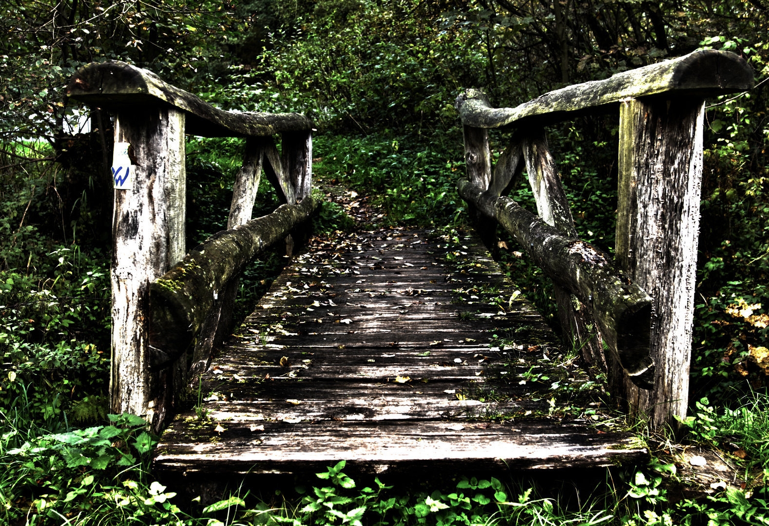 Holzbrücke