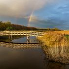 Holzbrücke bei De Cocksdorp, Texel, 10.11.2019