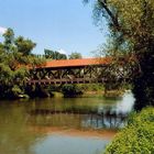 Holzbrücke bei Heidelberg