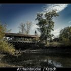 Holzbrücke bei Ketsch