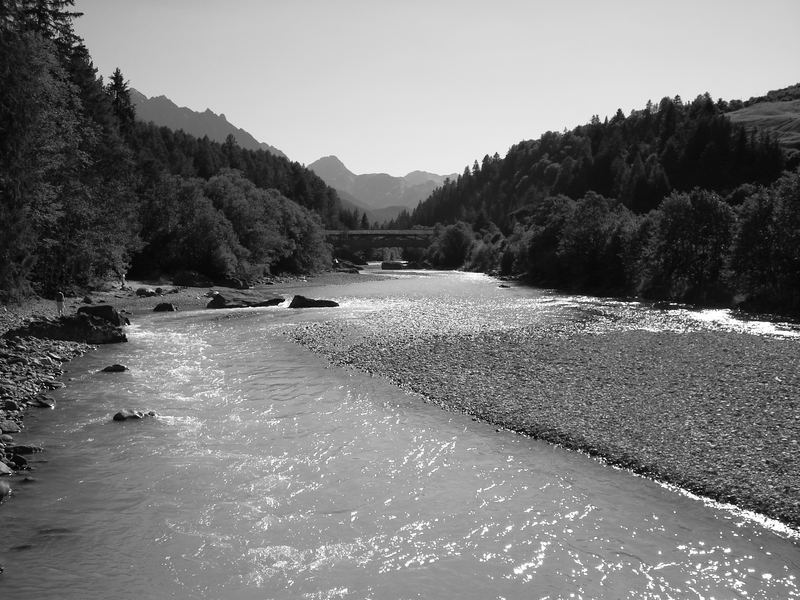 Holzbrücke