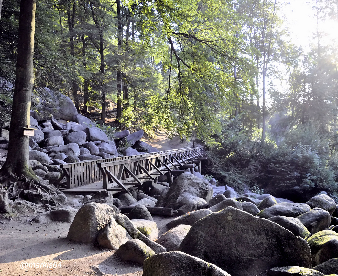 Holzbrücke