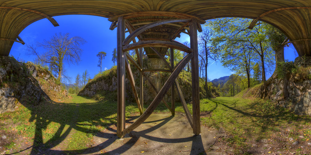 Holzbrücke