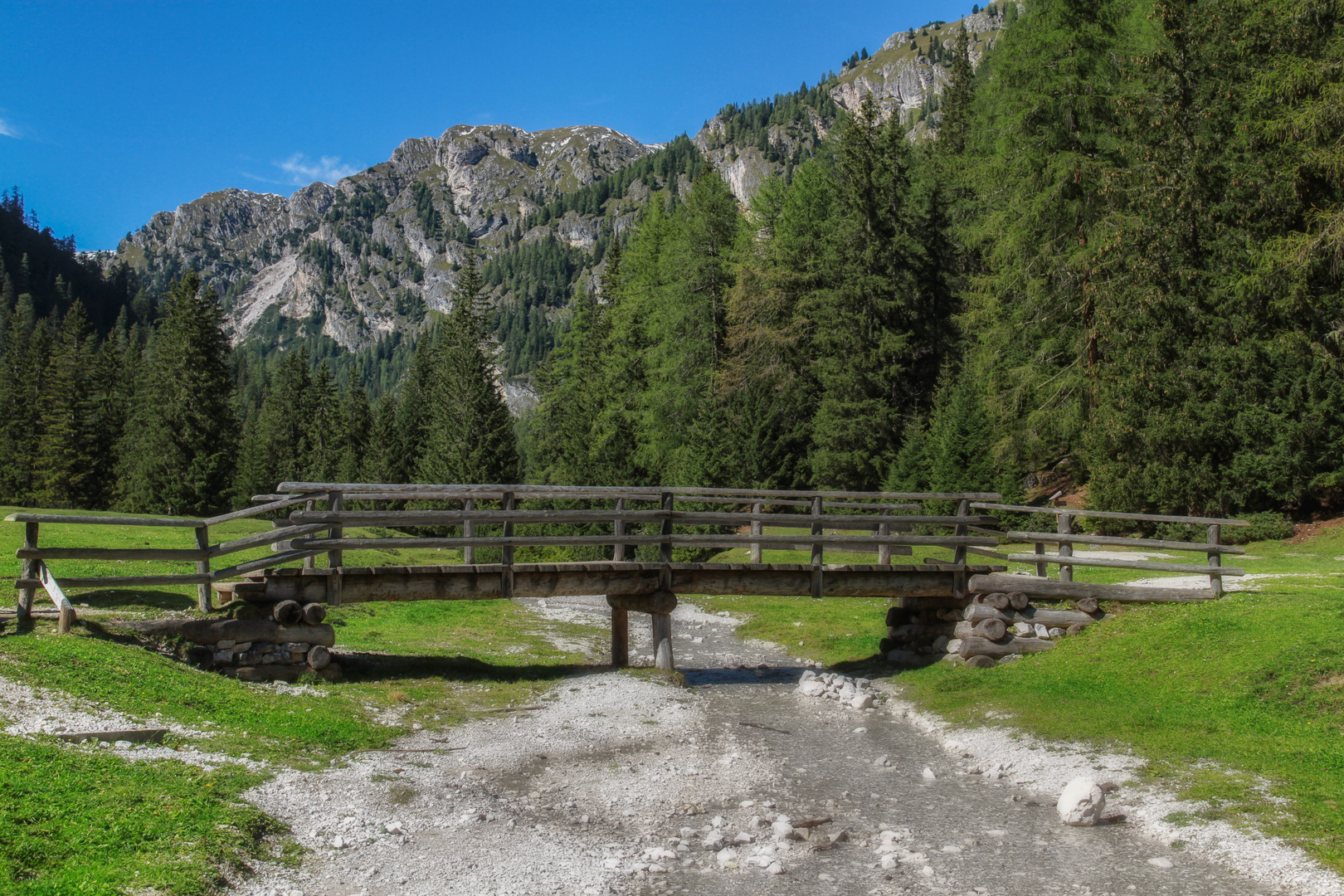 Holzbrücke