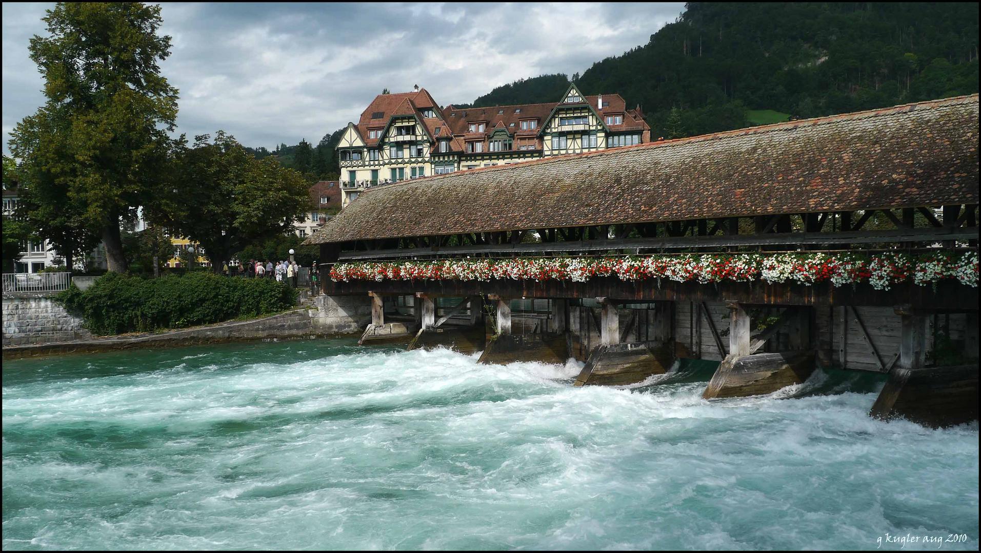 Holzbrücke