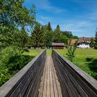 Holzbrücke im Kochertal