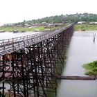 Holzbrücke in Sangkhlaburi / Kanchanaburi