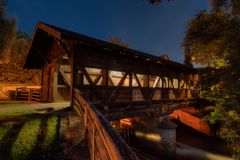 Holzbrücke in Wolfenbüttel