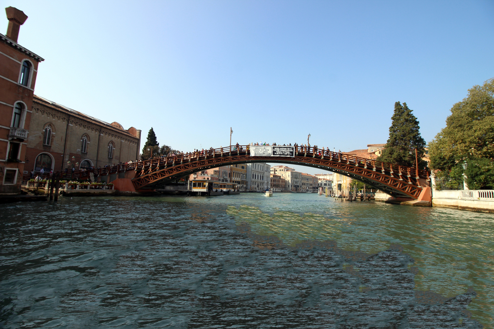 Holzbrücke Ponte dell’Accademia