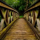 Holzbrücke Schlosspark Agathenburg #1