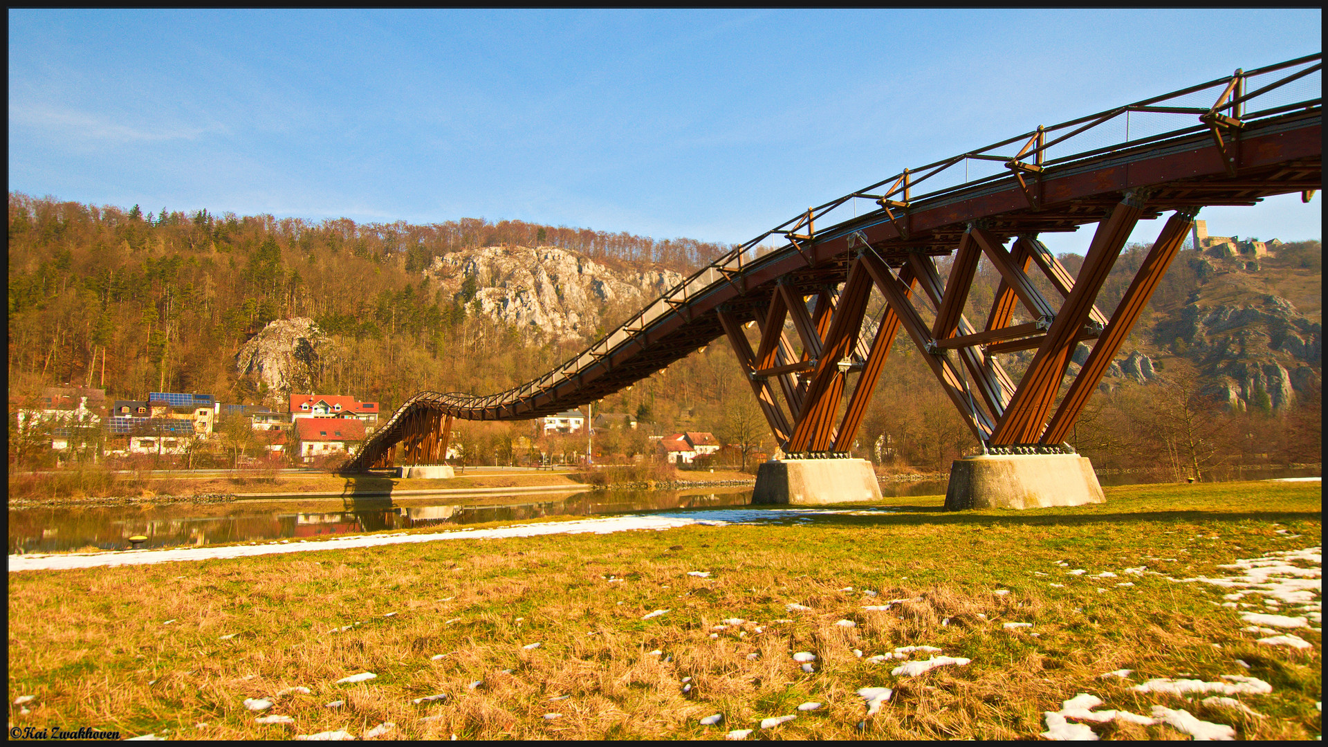 Holzbrücke "Tatzlwurm" III