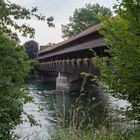 Holzbrücke über die Reuss