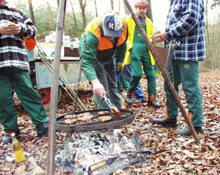 Holzfällersteaks ...