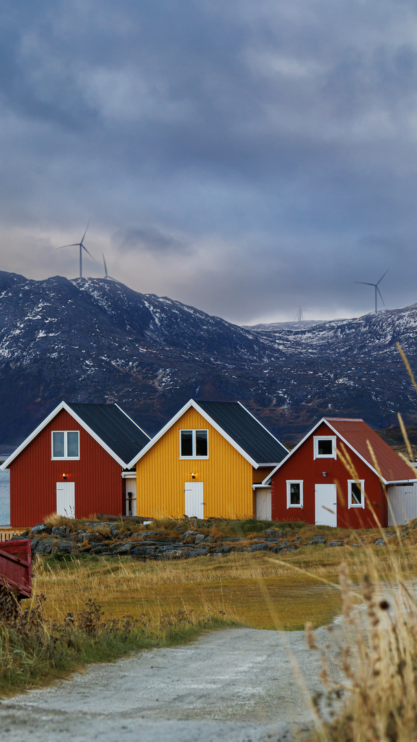 Holzhäuser in Norwegen
