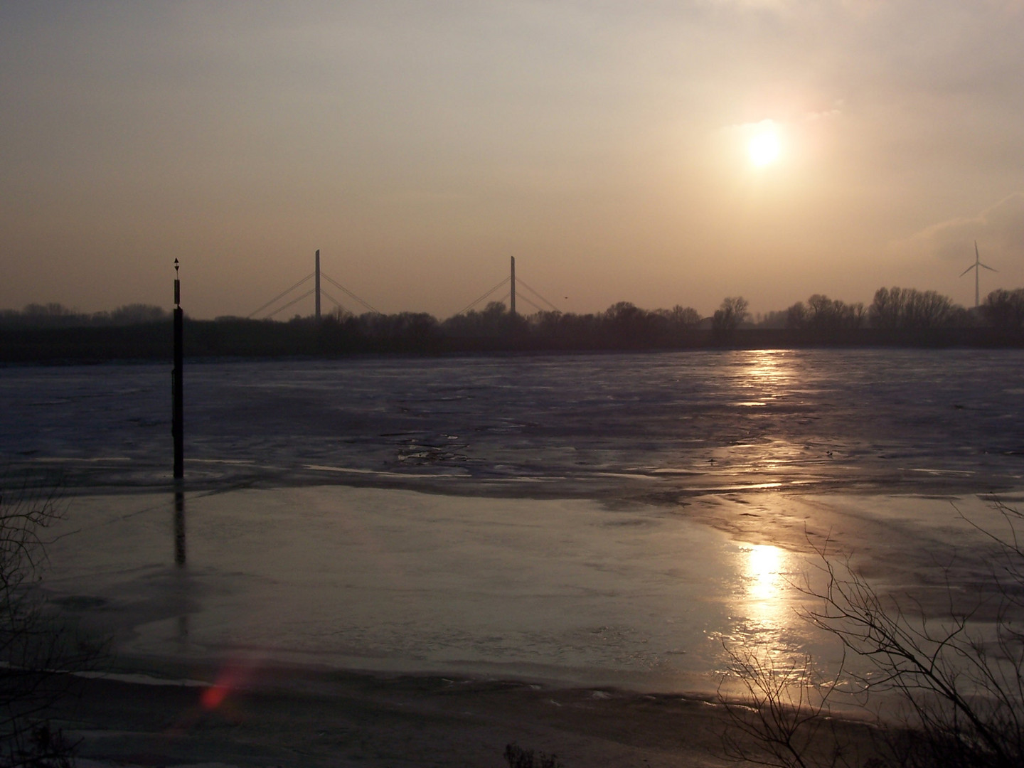 Holzhafen im Winter