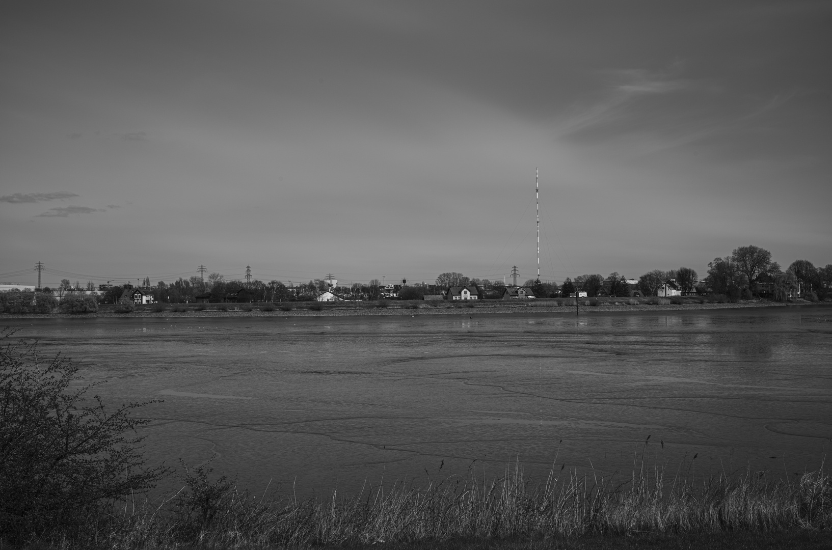 Holzhafen und Alte Dove-Elbe mit Süßwasserwatt