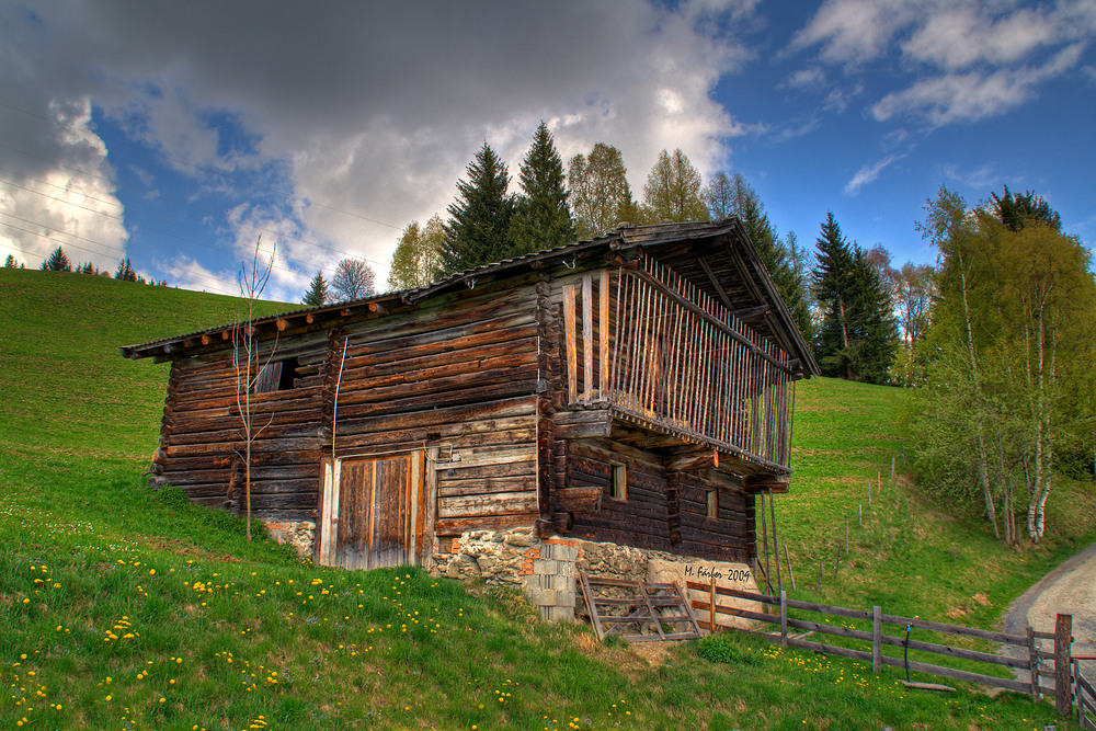 Holzhütte