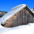 Holzhütte in Lermoos ( Österreich )