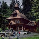 Holzkapelle in Zakopane ...... Polen 1984 (Scan vom Dia)