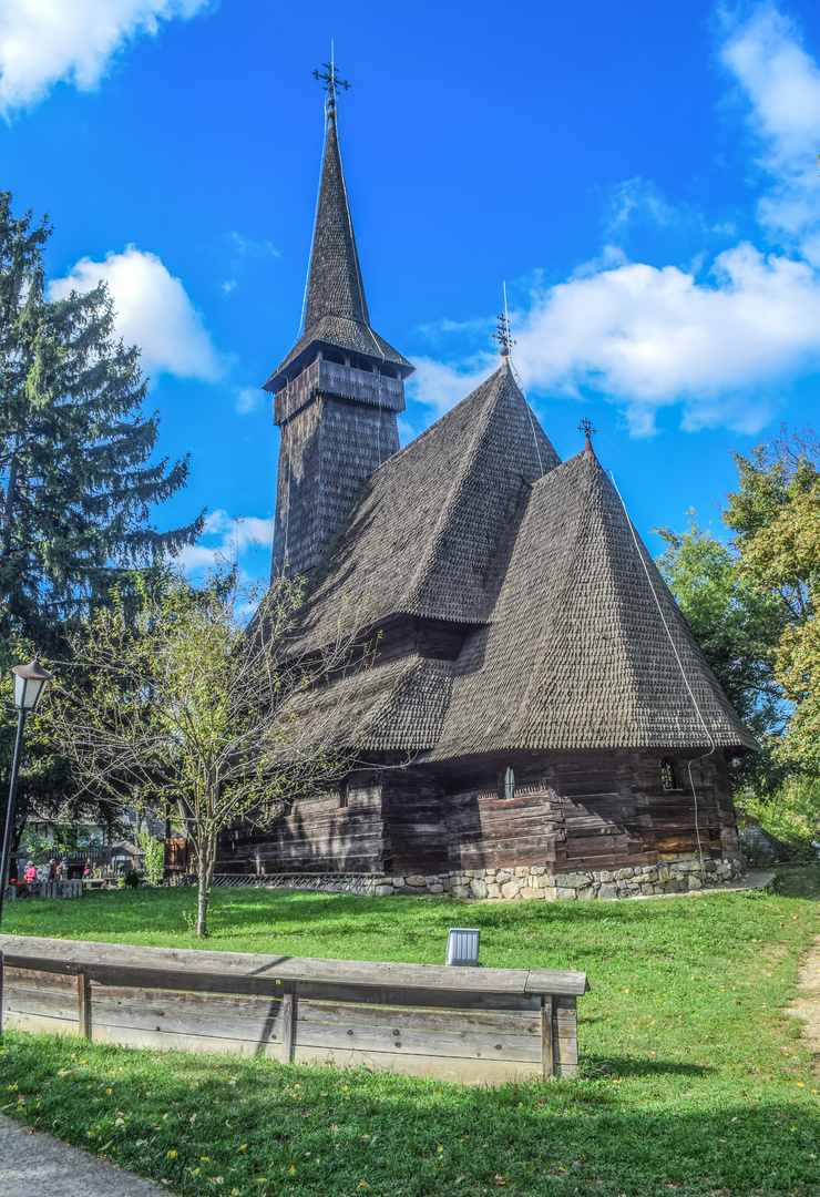 Holzkirche aus Siebenbürgen