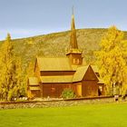 Holzkirche in Lom - Norwegen