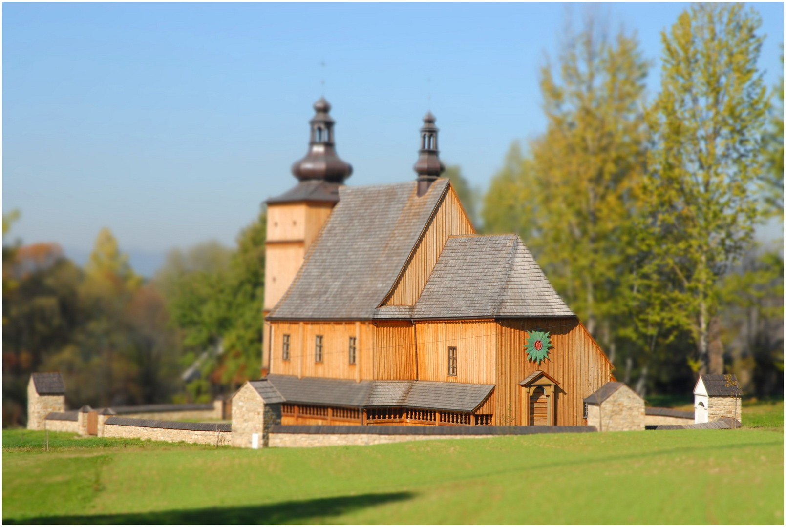 Holzkirche in Polen