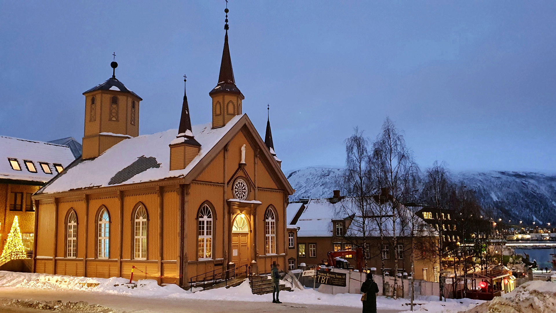 Holzkirche in Tromsö