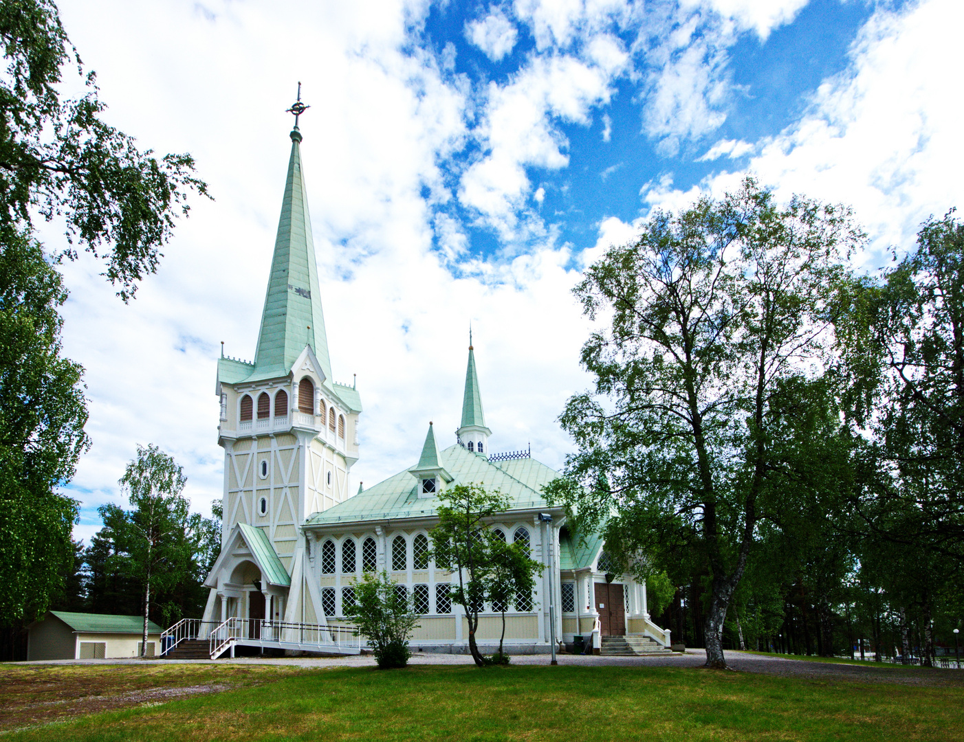 Holzkirche Jokkmokk