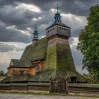 Holzkirche "Mariä Himmelfahrt" im polnischen Haczów