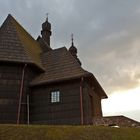 Holzkirche Nähe Czestochowa, Polen