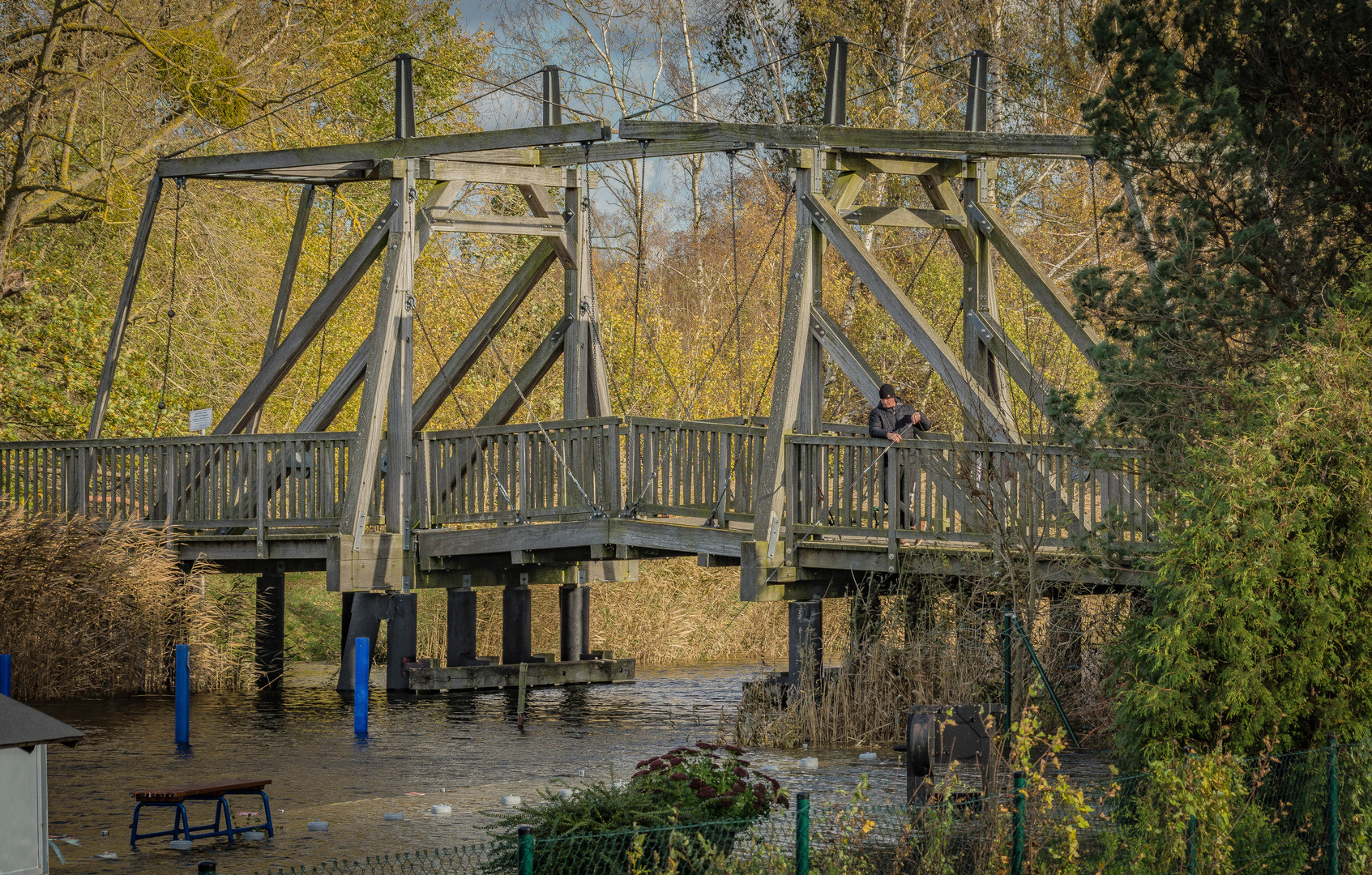 Holzklappbrücke Ueckermünde