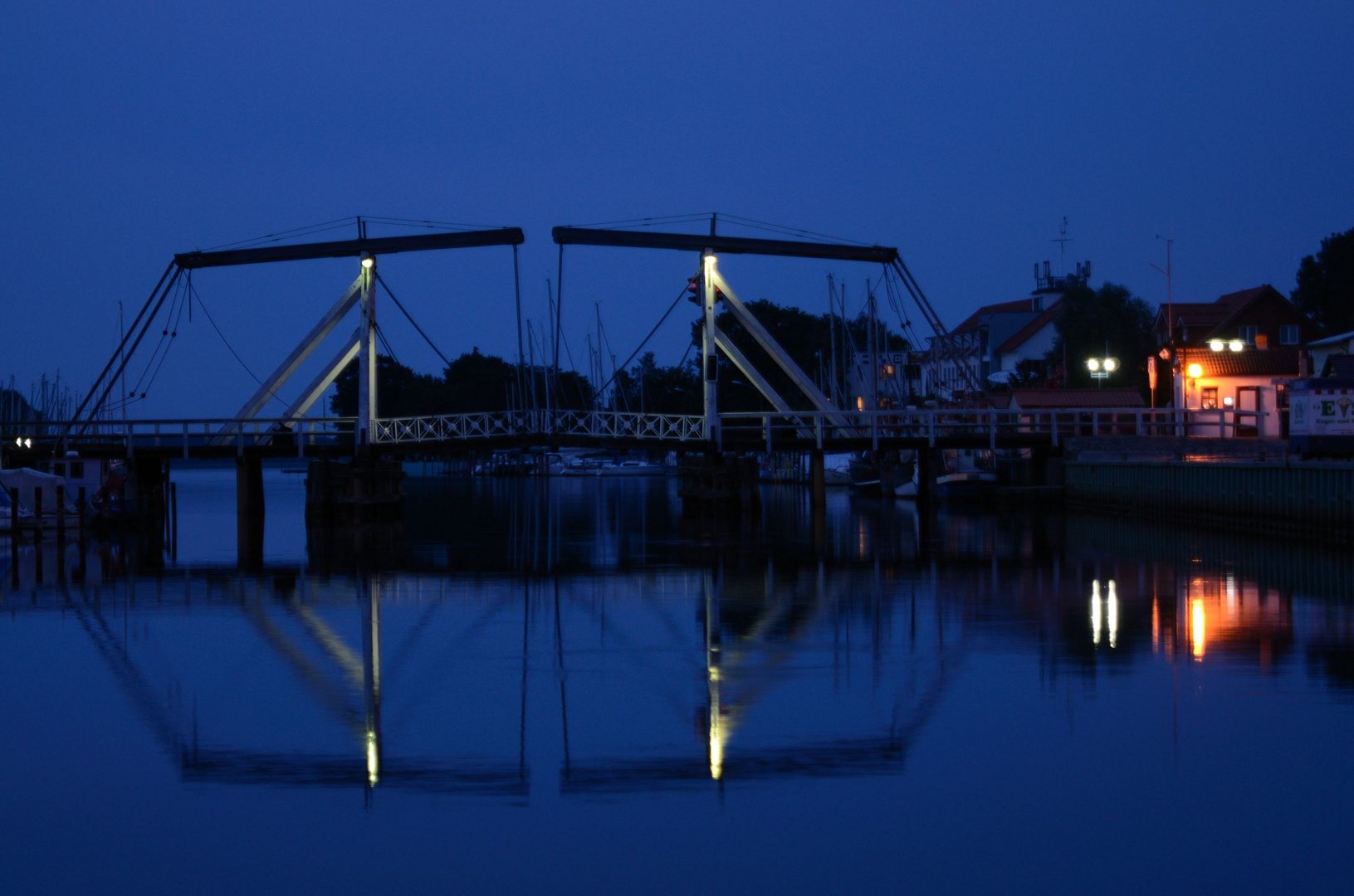 Holzklappbrücke Wieck