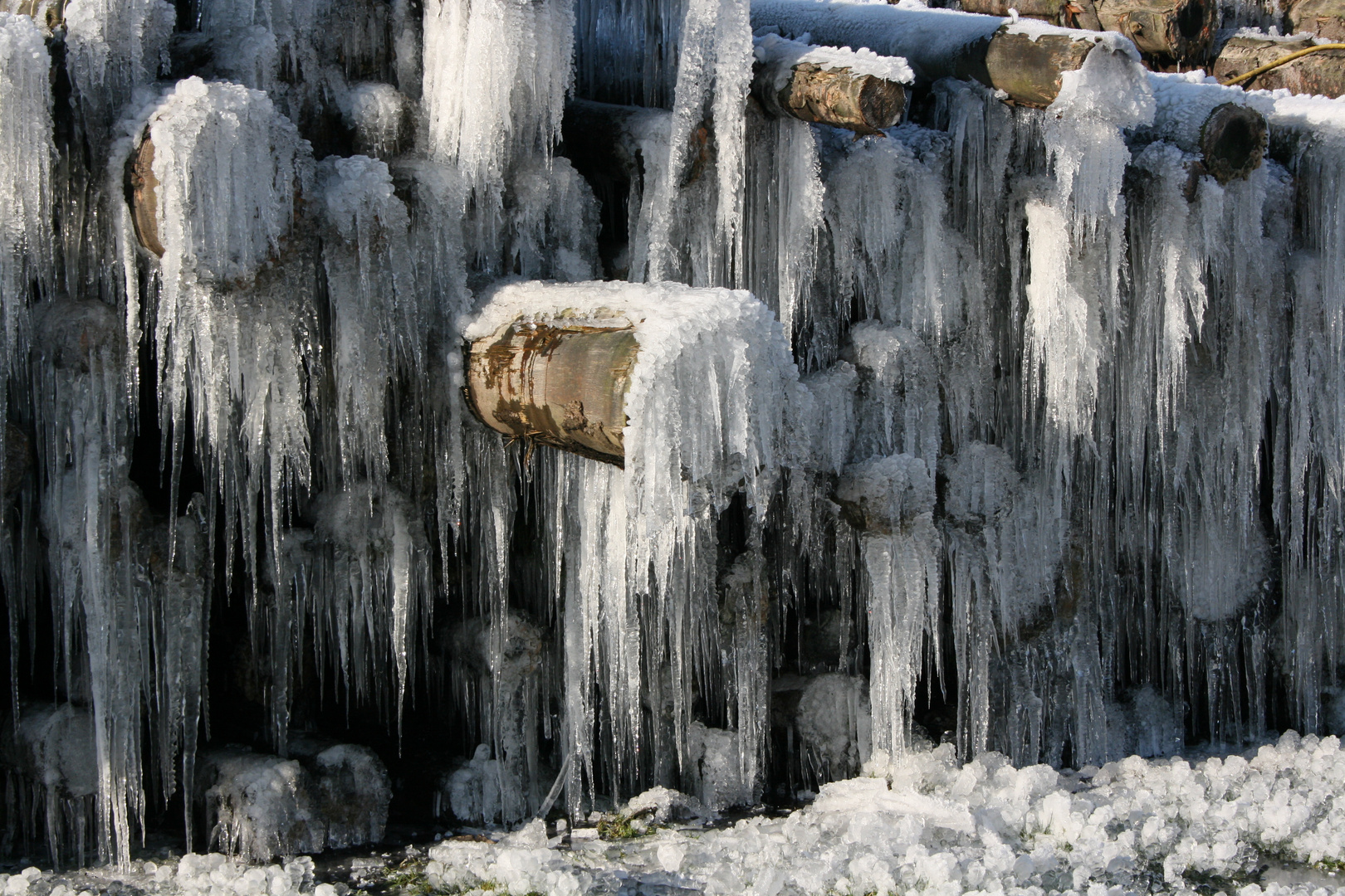 Holzlagerplatz Ferndorf Dez. 2007 2