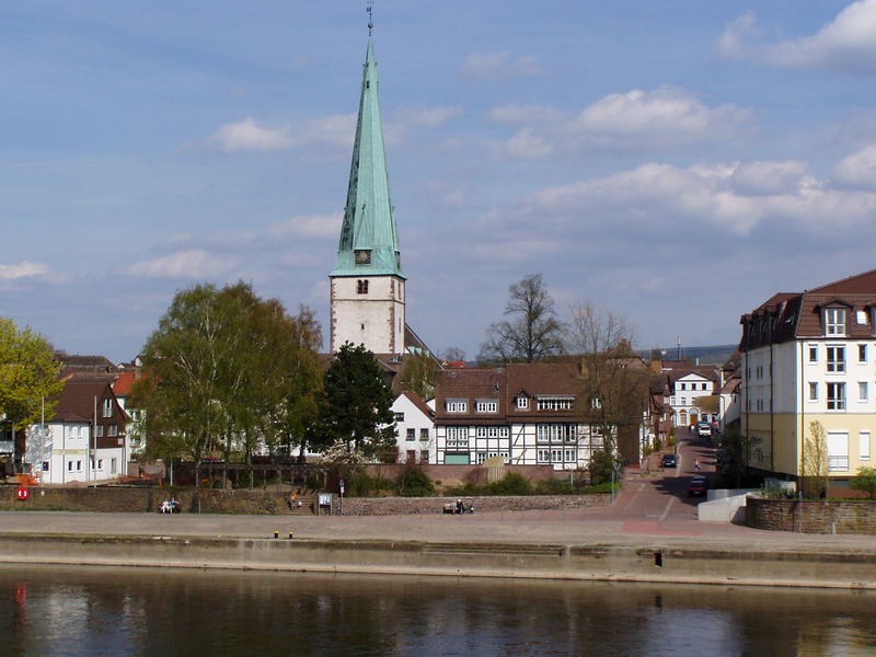 Holzminden , Weserkai