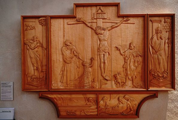 Holzmodel des Isenheimer Altars