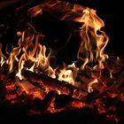 Holzofenfeuer