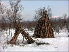 Holzpyramide