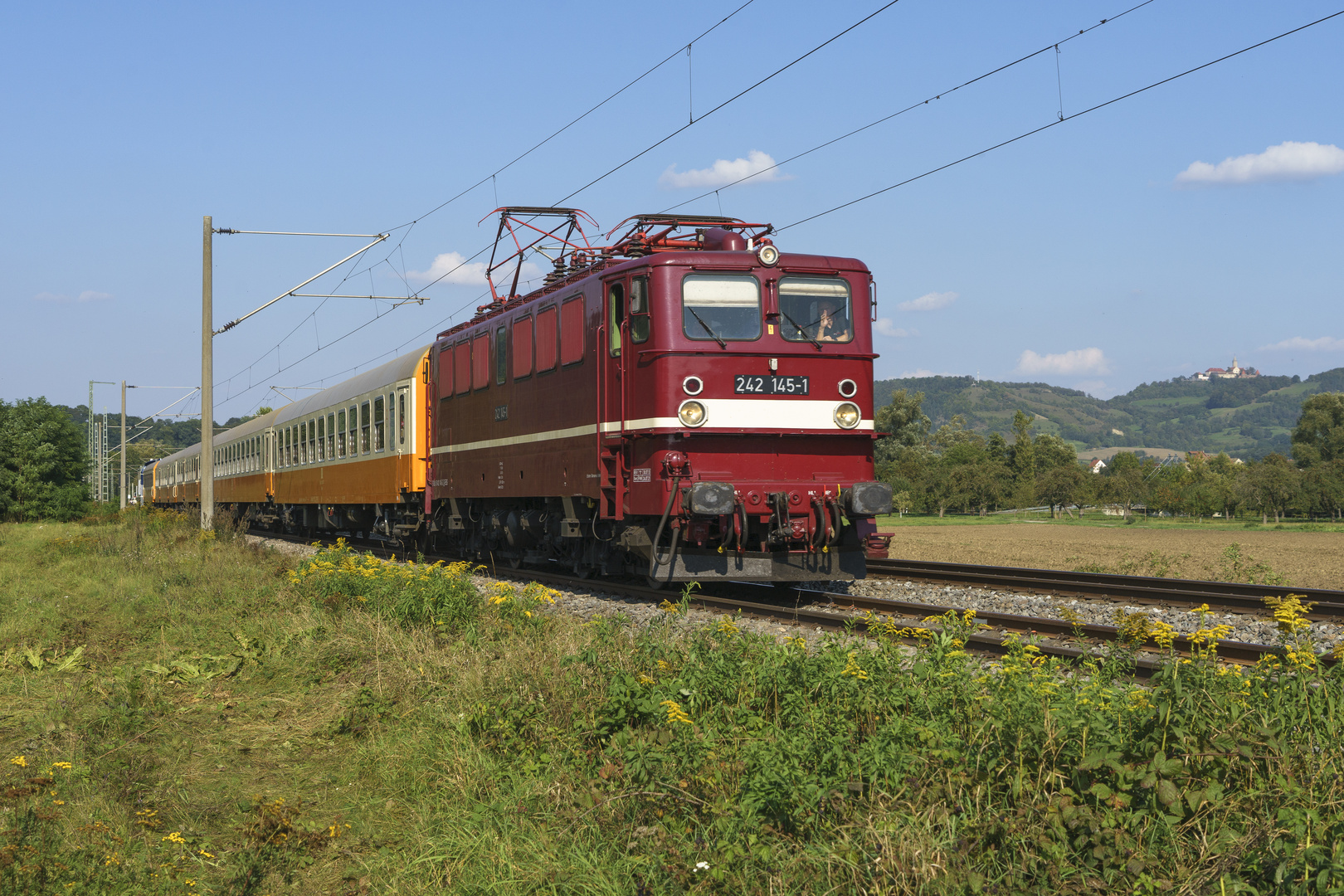 Holzroller mit Städteexpress II