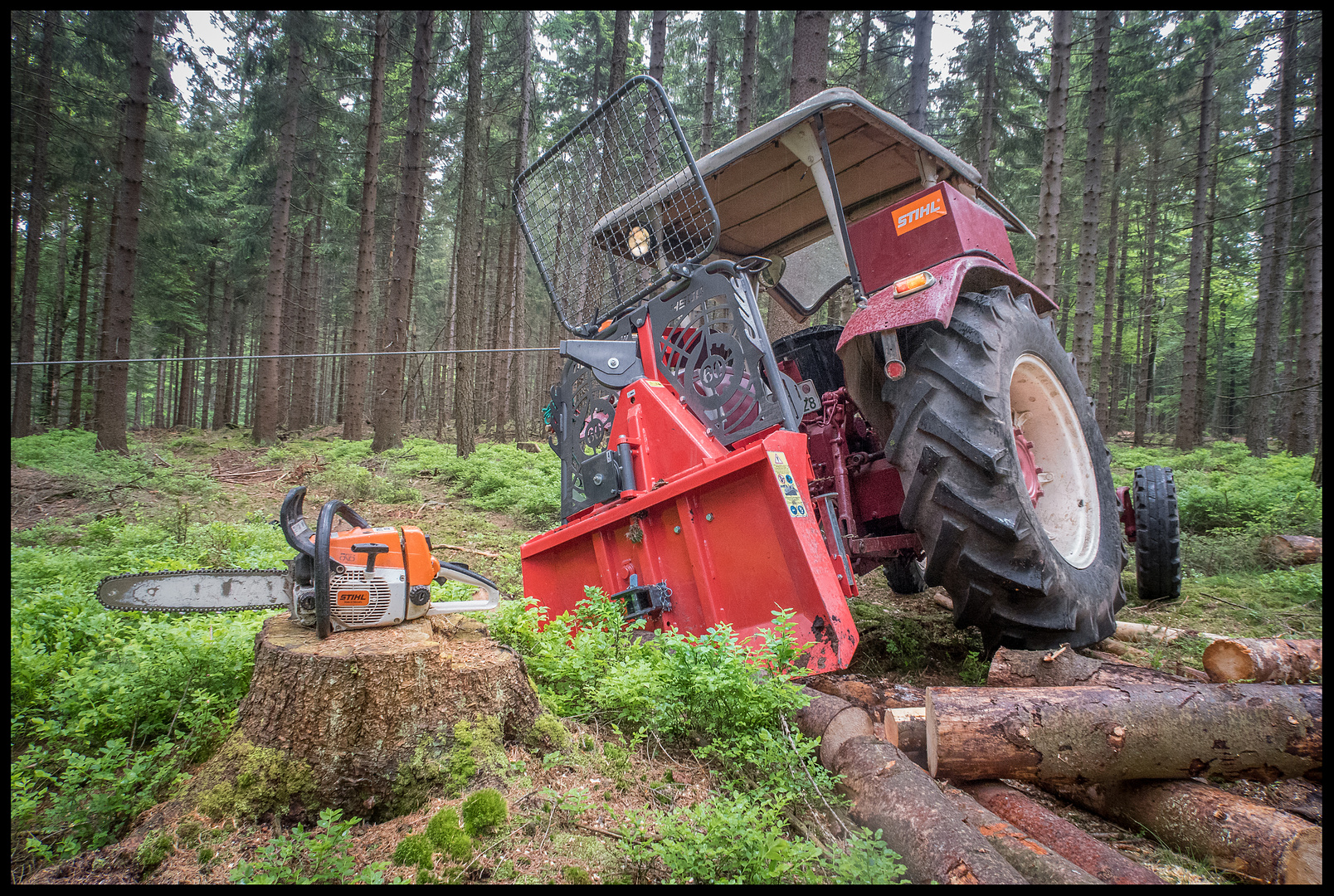 "Holzrücken,...Oberfranken"