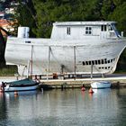 Holzschiff in Trogir