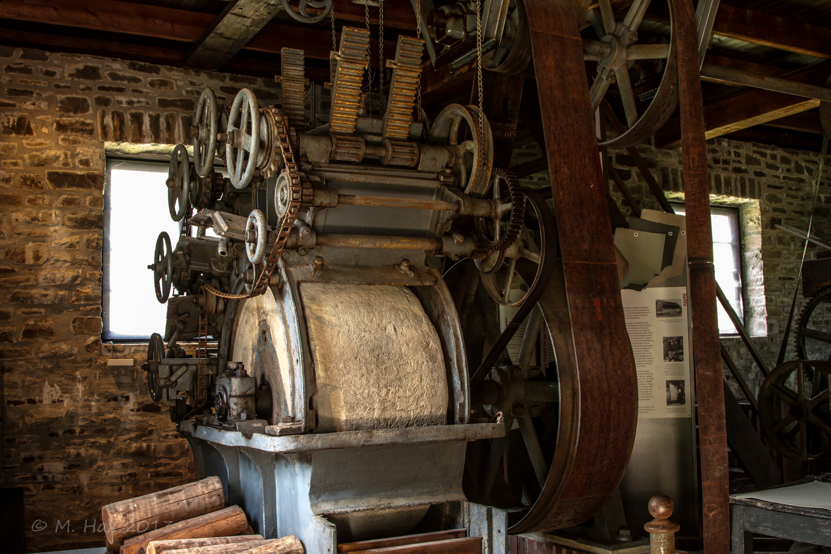 Holzschliffapparat - Freilichtmuseum Hagen