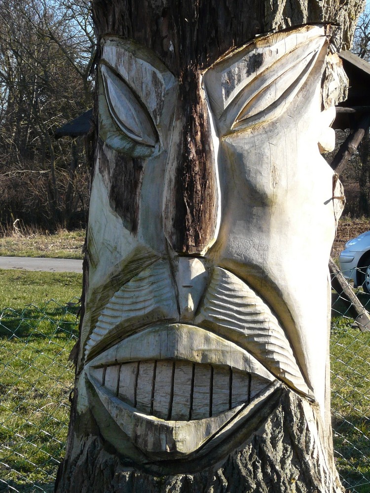 Holzschnitzer auf Rügen