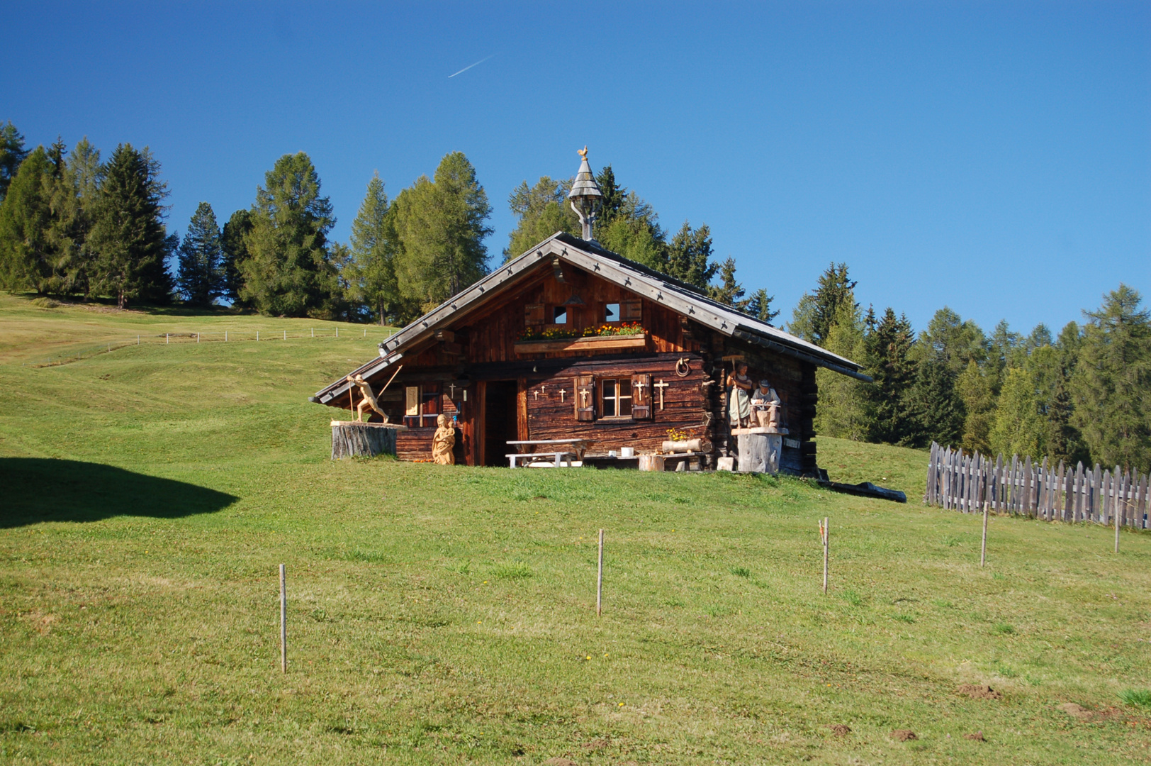 Holzschnitzer Seiser Alm